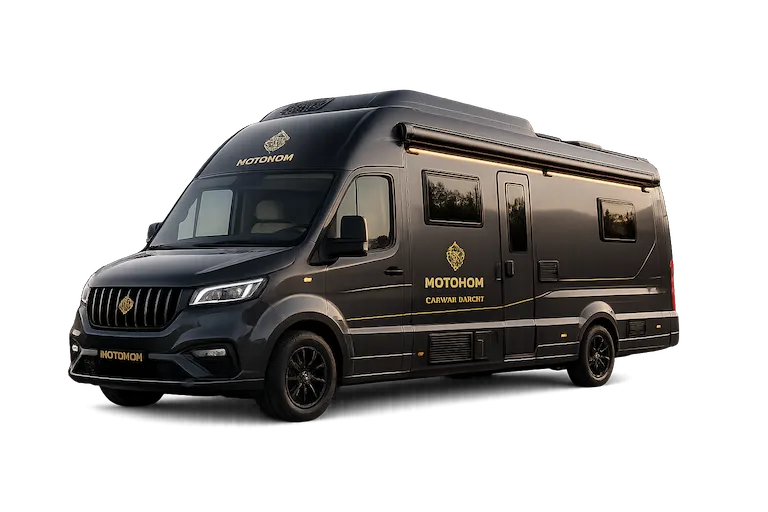 Motohom U-Class luxury caravan, exterior